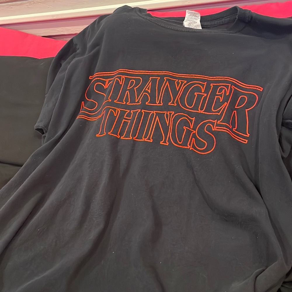 stranger things tshirt